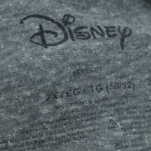 Disney Men's Grey Mickey Mouse Graphic T-Shirt XL