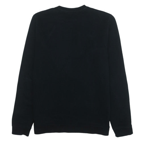 Nike Men's Black Crew Neck Fleece Pullover Sweatshirt M