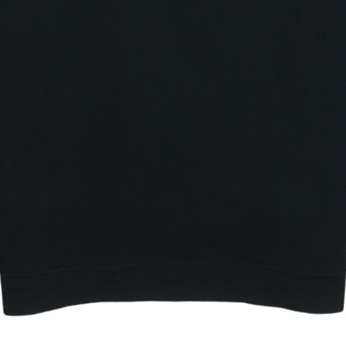 Nike Men's Black Crew Neck Fleece Pullover Sweatshirt M