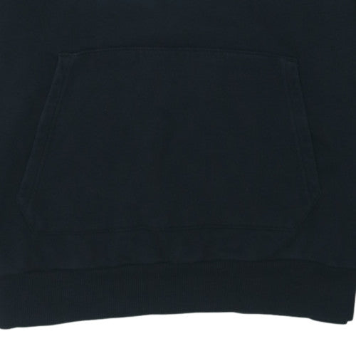 Reebok Men's Black Pullover Hoodie Size M Sports Fleece Sweatshirt
