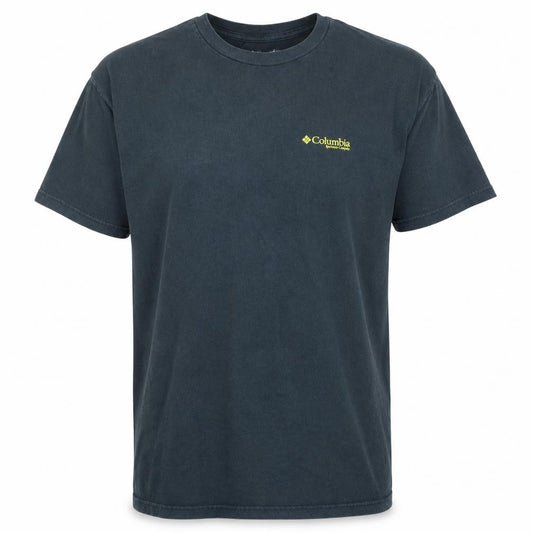 Columbia PFG Men's Black XL Cotton Crew Neck Short Sleeve T-Shirt