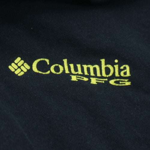 Columbia PFG Men's Black XL Cotton Crew Neck Short Sleeve T-Shirt