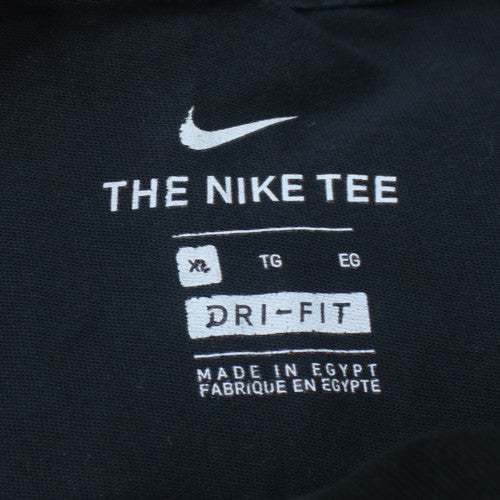Nike Men's Black Dri-Fit Crew Neck T-Shirt XL Classic Athletic
