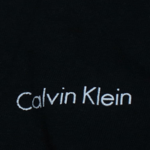 Calvin Klein Men's Black V-Neck Classic Cotton T-Shirt XL