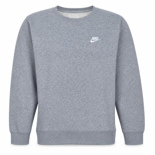 Nike Mens Grey Crew Neck Pullover Sweatshirt L