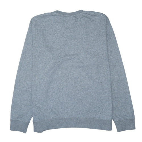 Nike Mens Grey Crew Neck Pullover Sweatshirt L