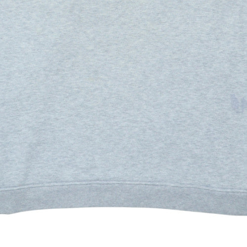 Adidas Men's Grey Crew Neck Sweatshirt Size M Classic Casual Style