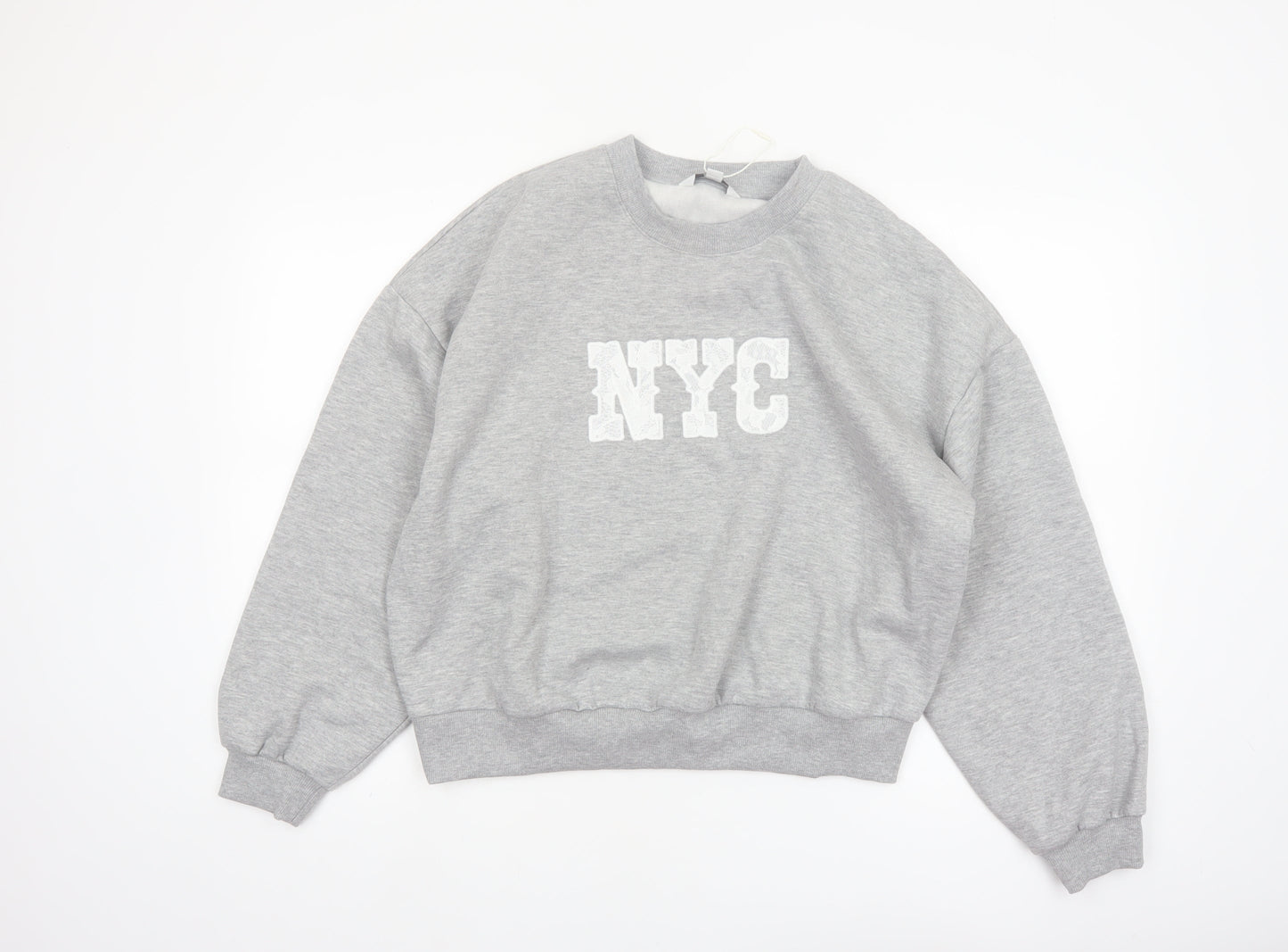 Marks and Spencer Womens Grey NYC Pullover Sweatshirt Size M