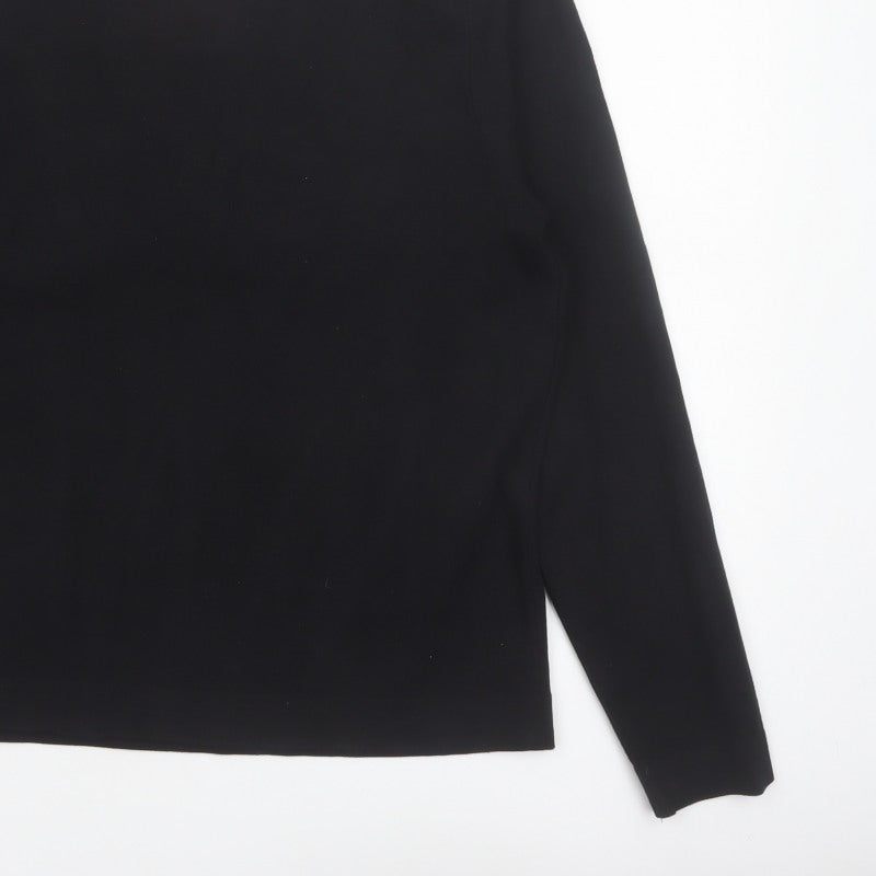 Additional view of Marks and Spencer Men’s Black L Crew Neck jumper