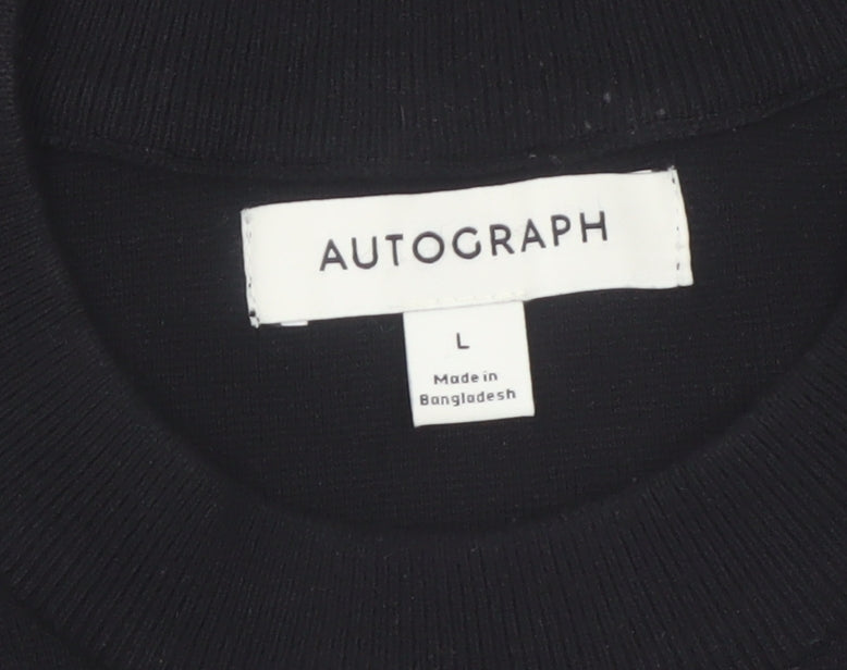 Additional view of Marks and Spencer Men’s Black L Crew Neck jumper