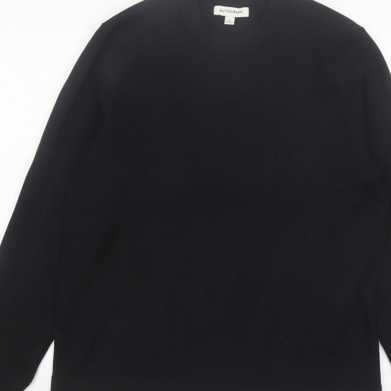 Additional view of Marks and Spencer Men’s Black L Crew Neck jumper
