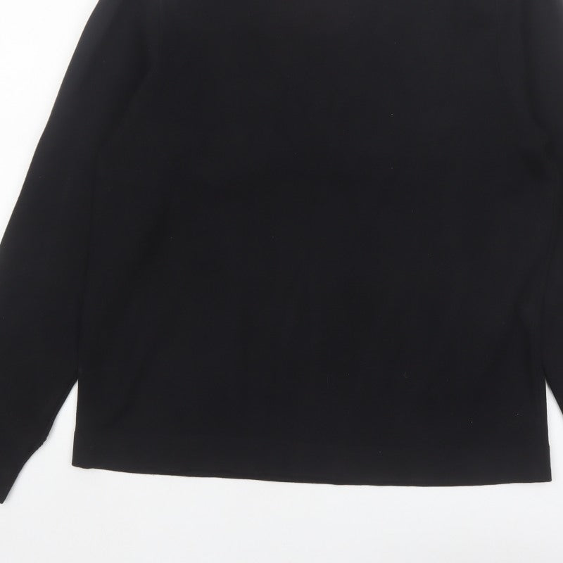 Additional view of Marks and Spencer Men’s Black L Crew Neck jumper