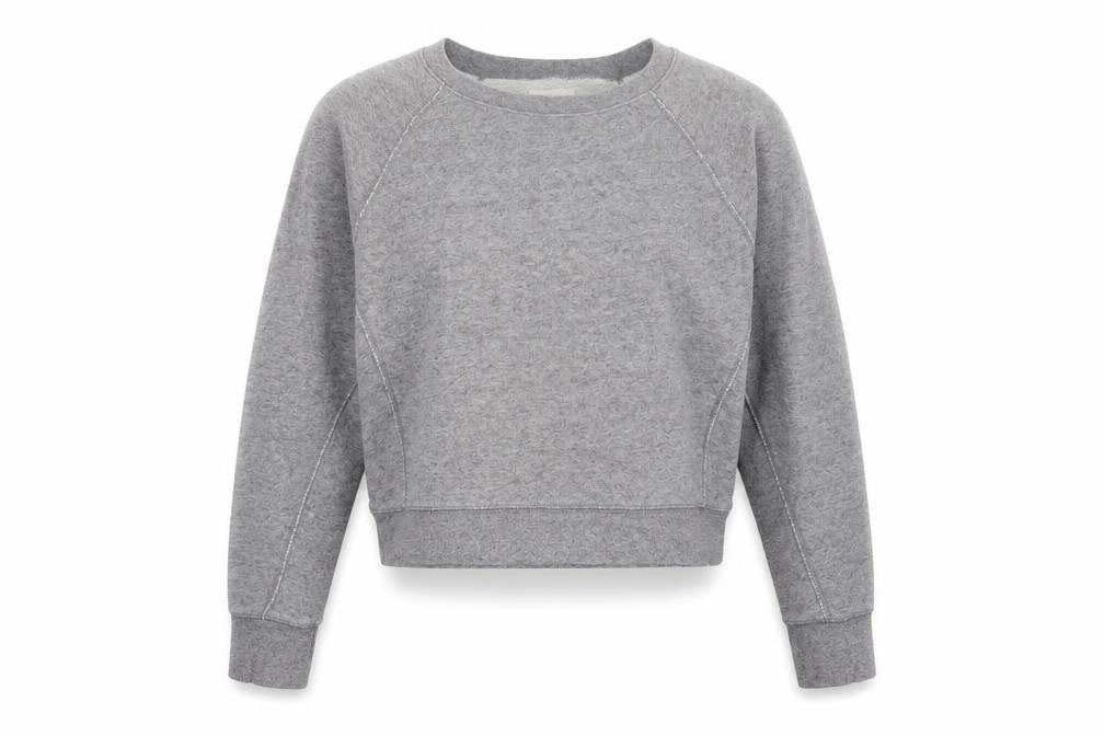 Levi's Women's Grey Crew Neck Pullover Sweatshirt Size S