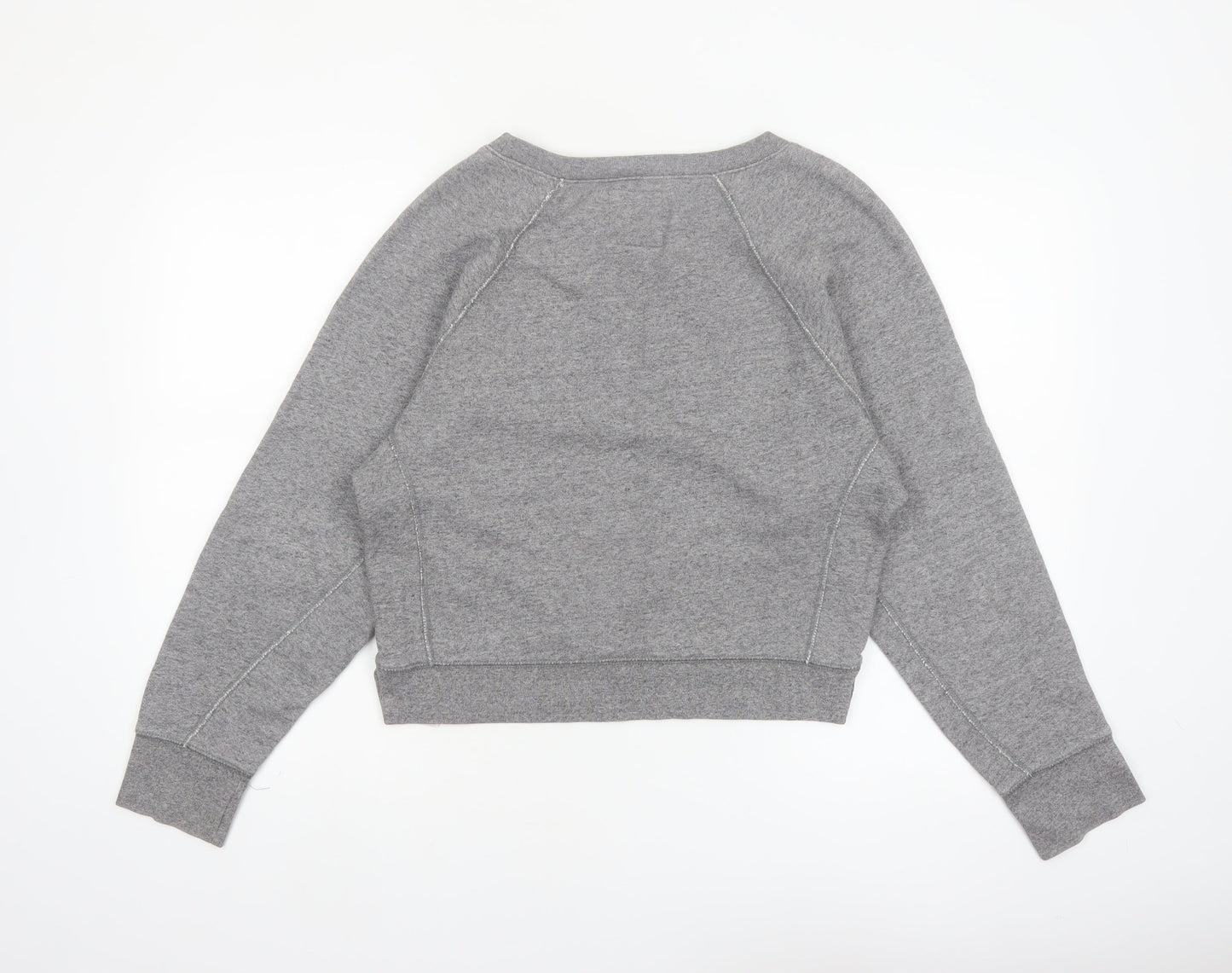 Levi's Women's Grey Crew Neck Pullover Sweatshirt Size S