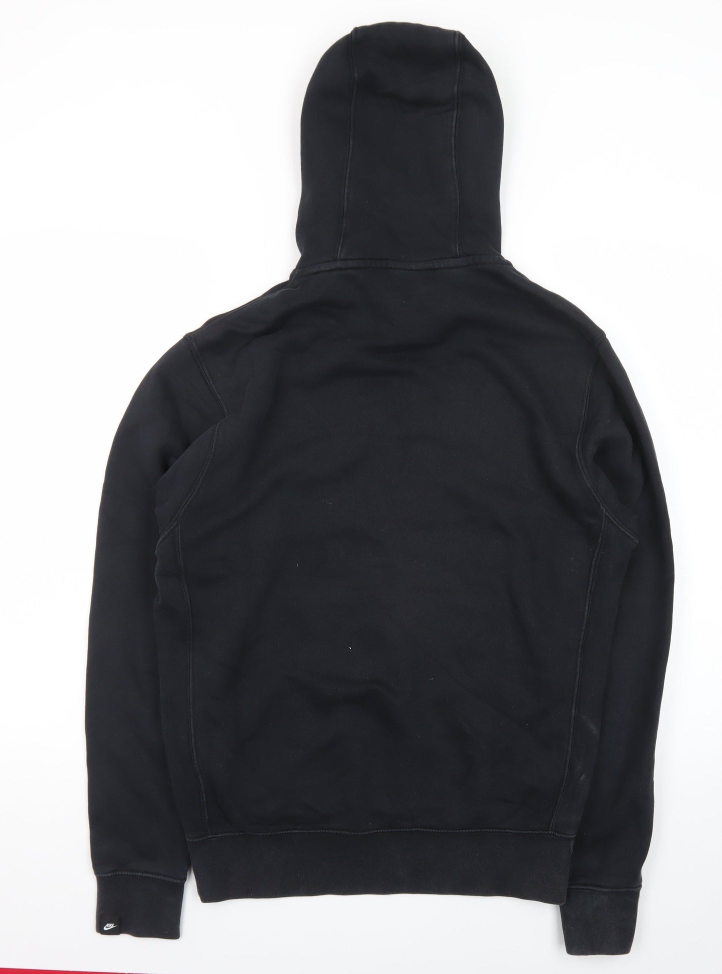Nike Men's Black S Pullover Hoodie Just Do It Logo Fleece