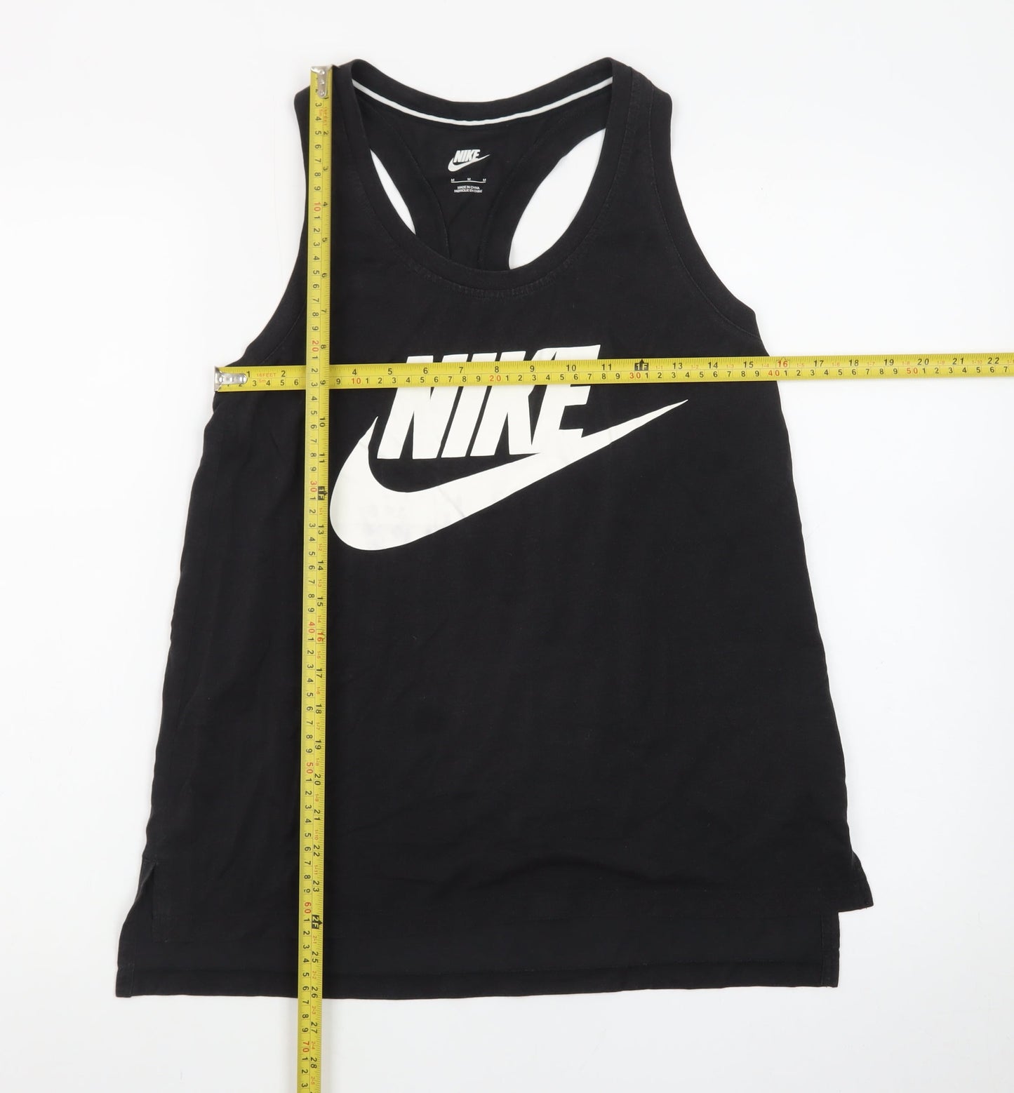 Nike Men's Black Sleeveless Sports T-Shirt Size M