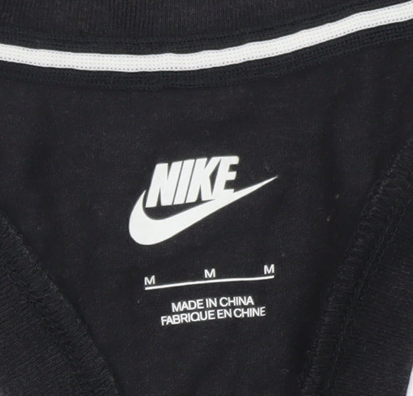 Nike Men's Black Sleeveless Sports T-Shirt Size M