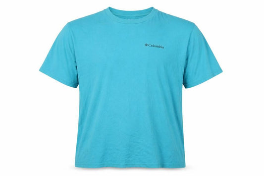 Columbia Men's Blue XL Graphic Cotton T-Shirt