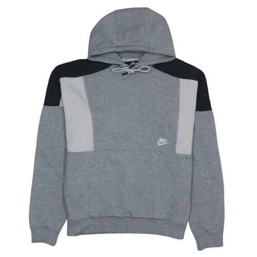 Nike Men's Grey Pullover Hoodie Small Sports Fleece Sweatshirt