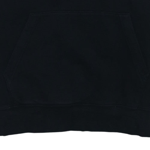 Nike Men's Black Pullover Hoodie M Logo Sports Fleece Sweatshirt