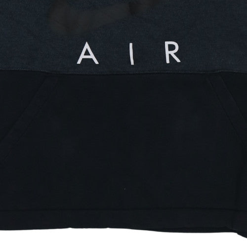 Nike Men's Black Small Pullover Hoodie with Logo and Pocket