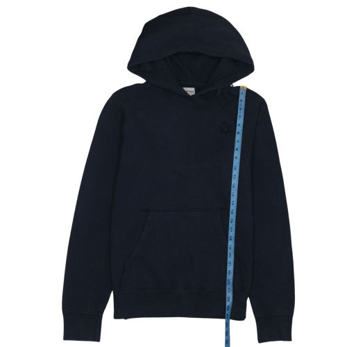 Diesel Men's Blue Pullover Hoodie XL Cotton Fleece