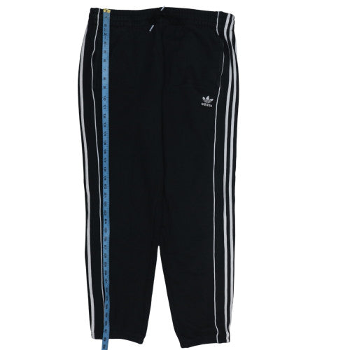 Adidas Mens Black XL Track Pants Joggers Straight Leg Activewear
