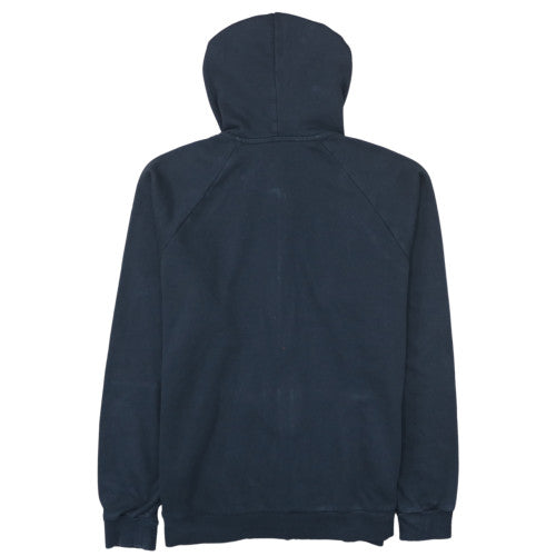 Under Armour Men's Black Full Zip Hoodie L Relaxed Fit Fleece