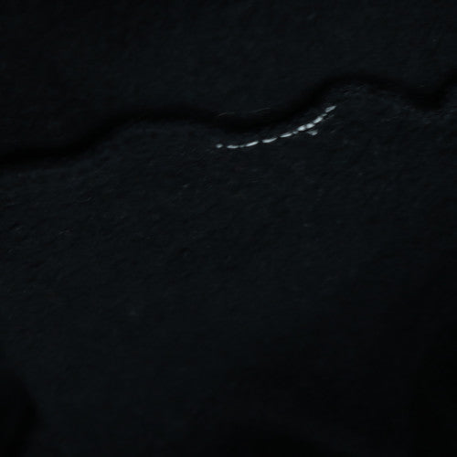 GAP Men Black Full Zip Hoodie M Logo Fleece Sweatshirt
