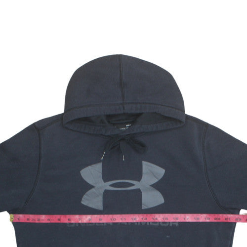 Under Armour Men's Black Medium Pullover Hoodie ColdGear Fleece