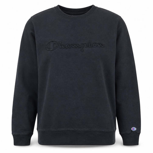 Champion Men's Black XL Pullover Sweatshirt Embroidered Logo
