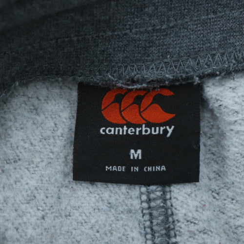 Canterbury Men's Grey M Jogger Sweatpants Elastic Waist Zip Pocket