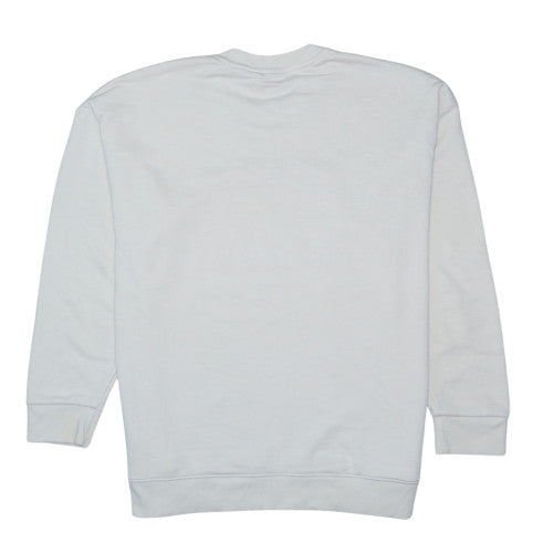 Adidas Women Beige Athletic League Crew Neck Sweatshirt Size 18