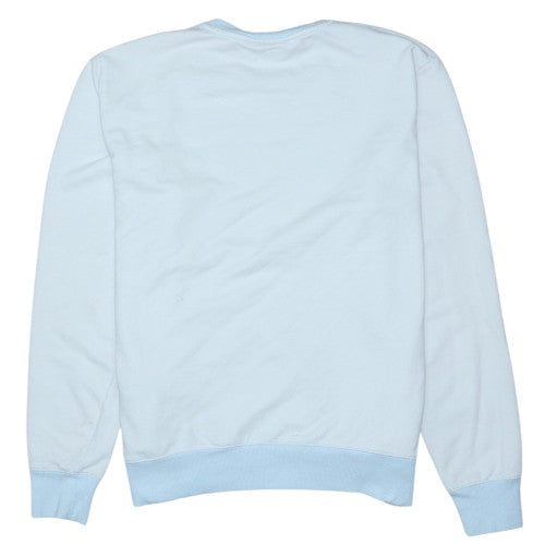 Fila Womens Light Blue Crew Neck Pullover Sweatshirt Size L