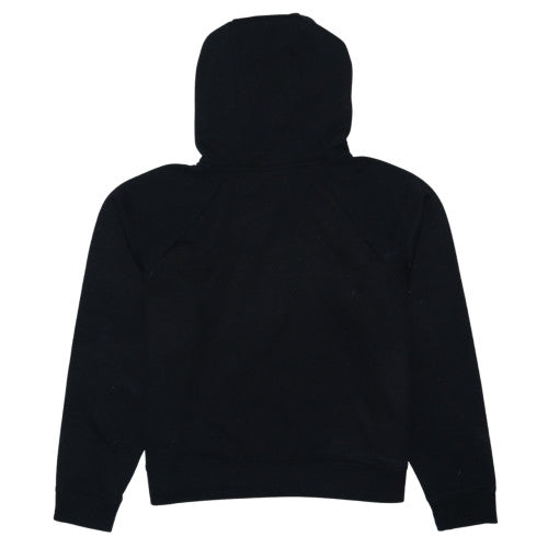 Nike Womens Black Large Pullover Hoodie with Logo Print