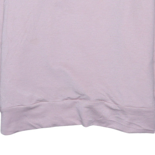 Under Armour Women Pink Small Pullover Hoodie Relaxed Fit Sportswear