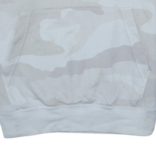 Nike Men's Beige Camouflage Pullover Hoodie M Regular Fit