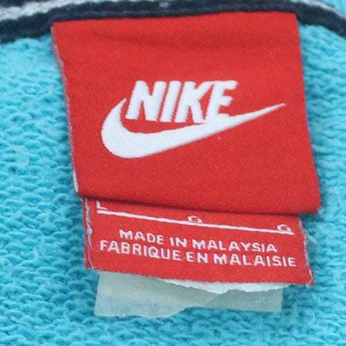 Nike Women's Blue Crew Neck Pullover Sweatshirt Size M
