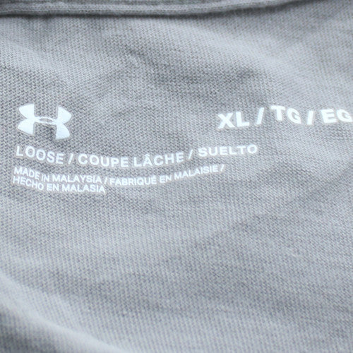 Under Armour Men's Grey XL Graphic Print T-Shirt Loose Fit