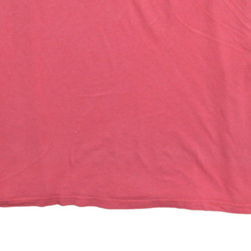 Columbia Men's Red XL PFG Cotton Crew Neck Short Sleeve T-Shirt