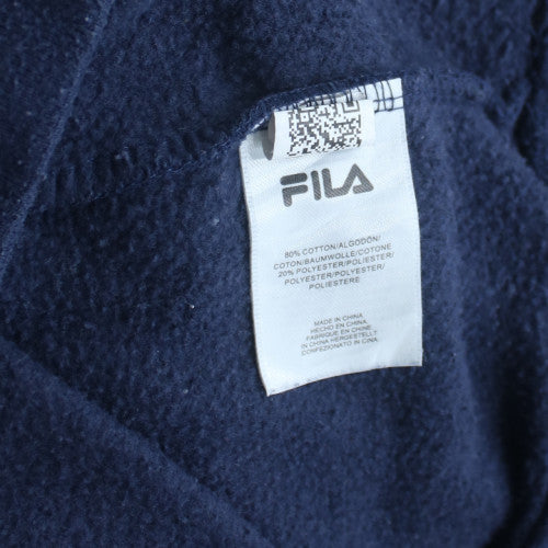 FILA White Line Men's Blue Crew Neck Pullover Sweatshirt M