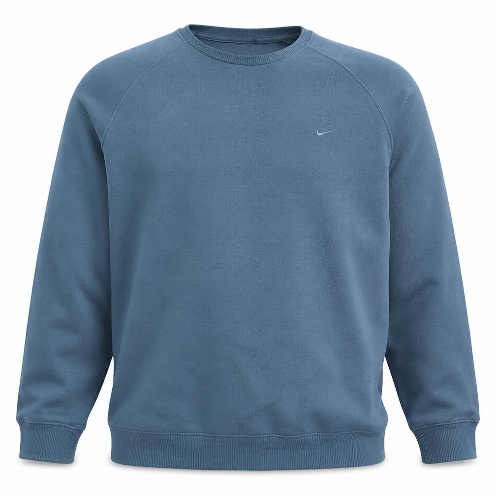 Nike Men's Blue 2XL Pullover Crew Neck Fleece Sweatshirt