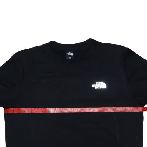 The North Face Mens Black Large Crew Neck Sweatshirt Classic Pullover