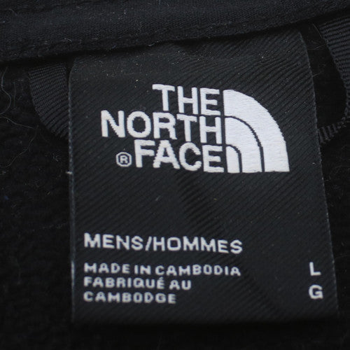 The North Face Mens Black Large Crew Neck Sweatshirt Classic Pullover