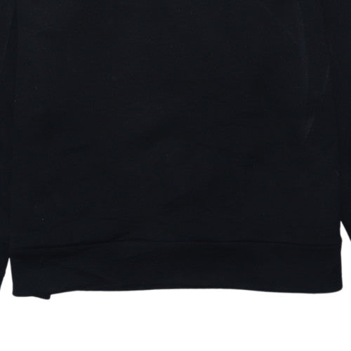 The North Face Mens Black Large Crew Neck Sweatshirt Classic Pullover