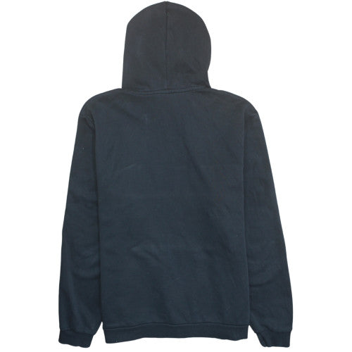 Puma Mens Black 2XL Pullover Hoodie with Logo and Pockets