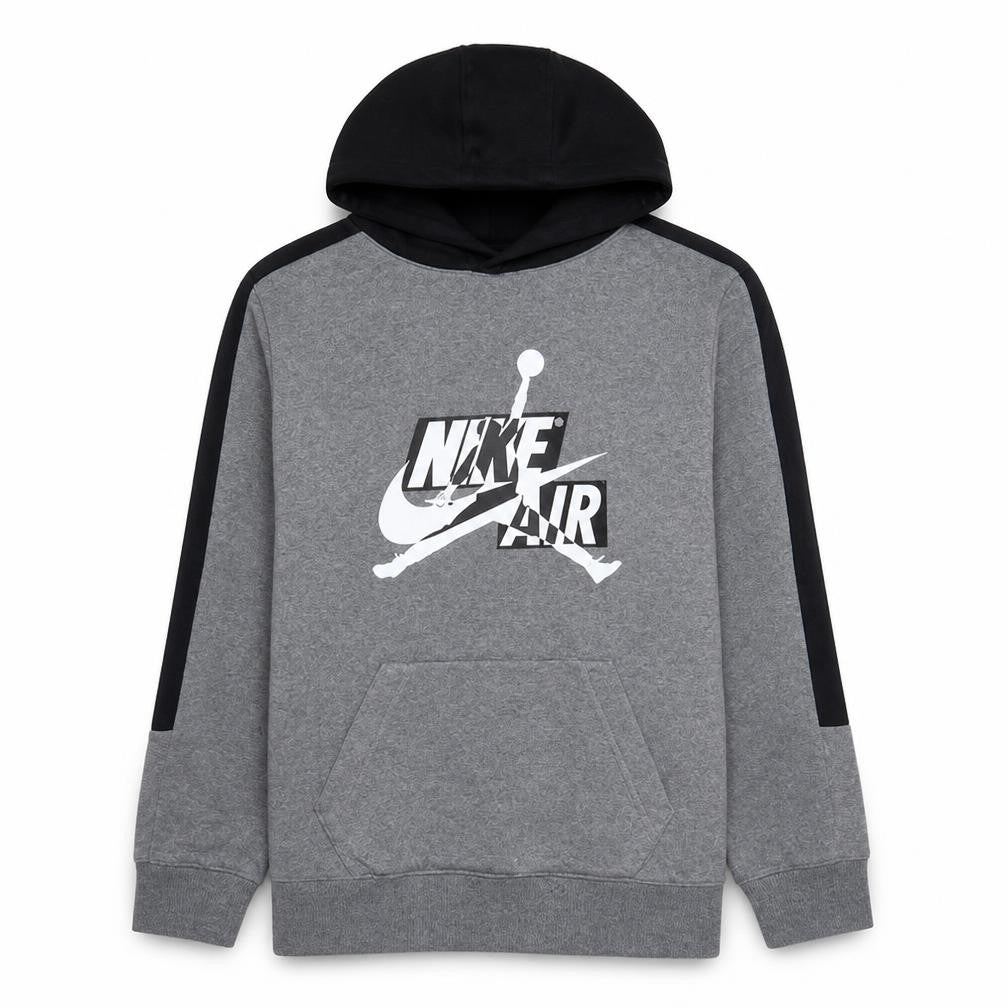 Nike Jordan Boys Grey Hoodie XL 13-15 Yrs Pullover Hooded Sweatshirt