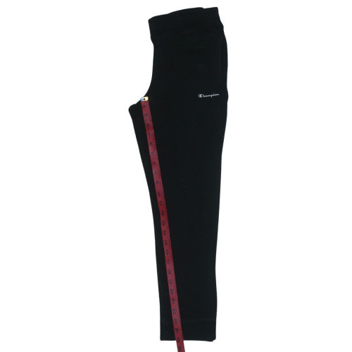 Champion Boys Black Sweatpants L (11-12 Years) Fleece Active Trousers