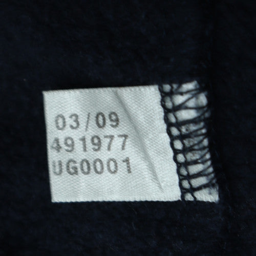 Adidas Men's Blue Pullover Hoodie L Graphic ND Logo Sportswear