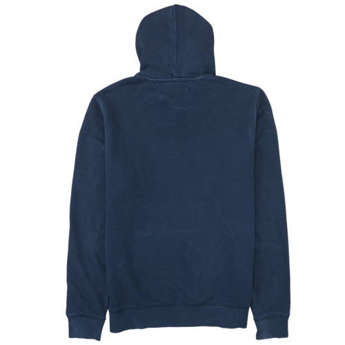 Tommy Hilfiger Men’s Blue Embroidered Logo Pullover Hoodie M